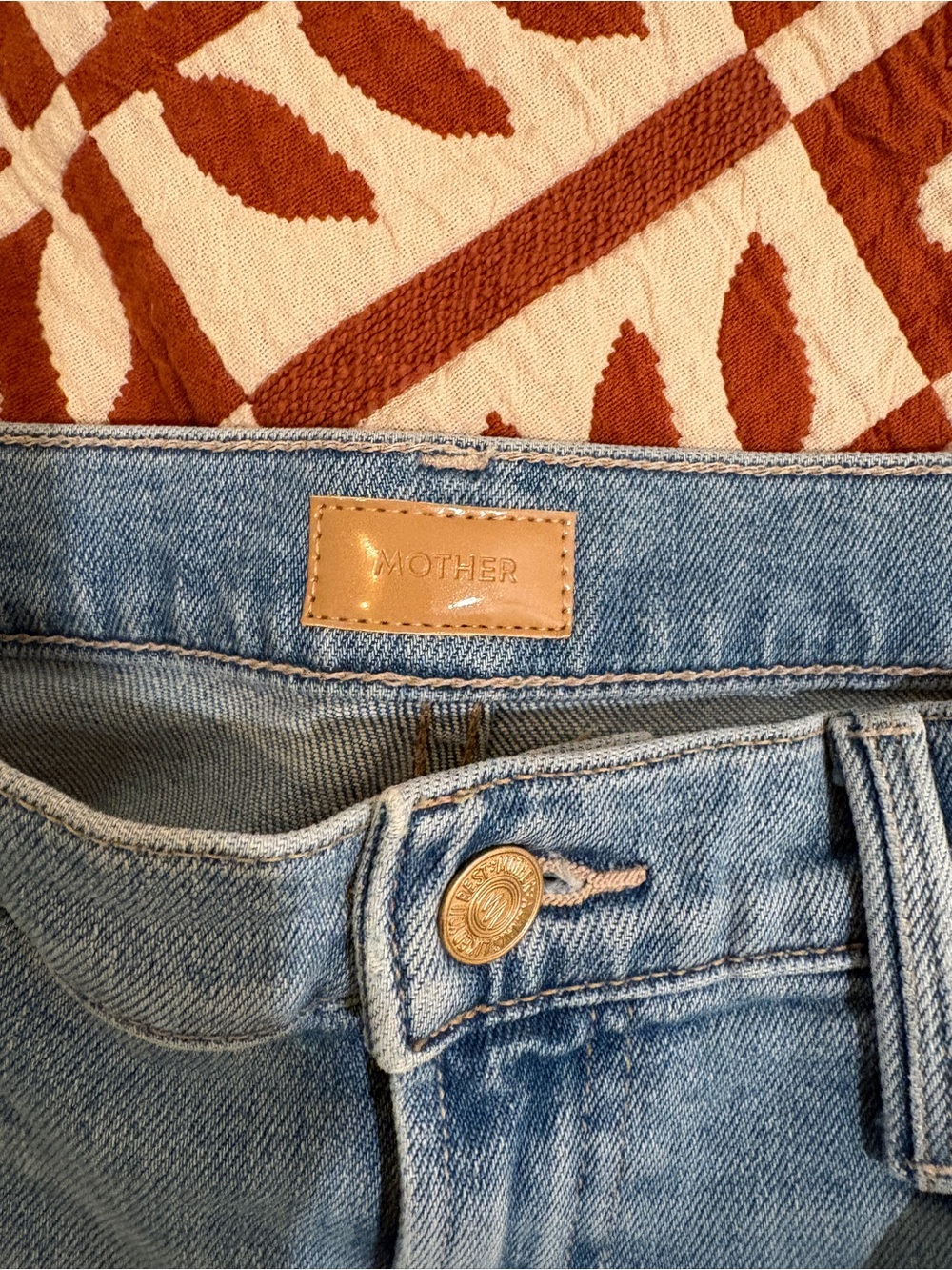 MOTHER The Rambler Ankle Straight Leg Jeans (Look Ma No Hands) - Picture 11 of 14